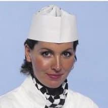 Fourage hats, paper perforated crown (100 pieces)